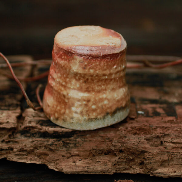 Shino Glaze Ceramic Cup Anagama Shino Glaze Ceramic Cup Anagama