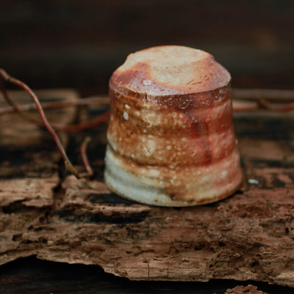 Shino Glaze Ceramic Cup Anagama Shino Glaze Ceramic Cup Anagama