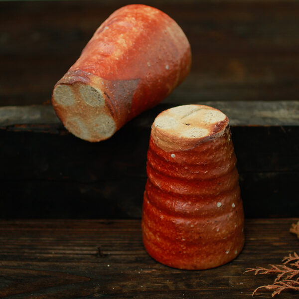 Anagama Fired Ceramic Cups Kjell Hahn Anagama Fired Ceramic Cups Kjell Hahn