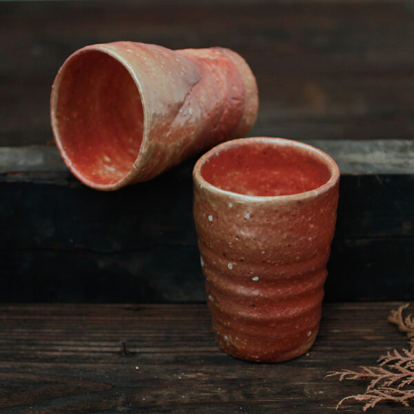 Anagama Fired Ceramic Cups Kjell Hahn