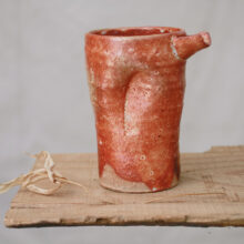 19123CO Kjell Hahn Anagama Fired Ceramic Top