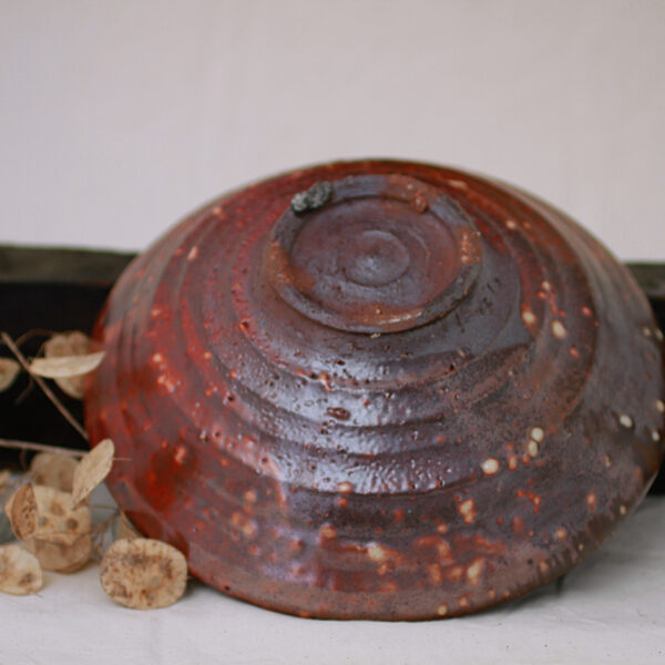 19125CB Kjell Hahn Anagama Fired Ceramic Foot