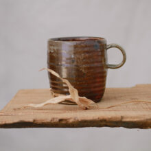 19129CM Kjell Hahn Anagama Fired Ceramic Top