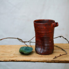 Anagama Fired Ceramic Pitcher Kjell Hahn Anagama Fired Ceramic Pitcher Kjell Hahn