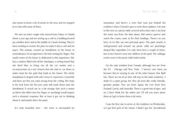 Art Residency Correspondence Day 3 02 EN