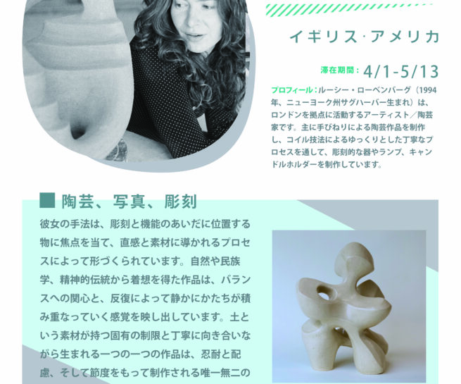 2026 Group 1 Spring Anagama Artist in Residence Anagama Firing Ceramic Artist Lucy