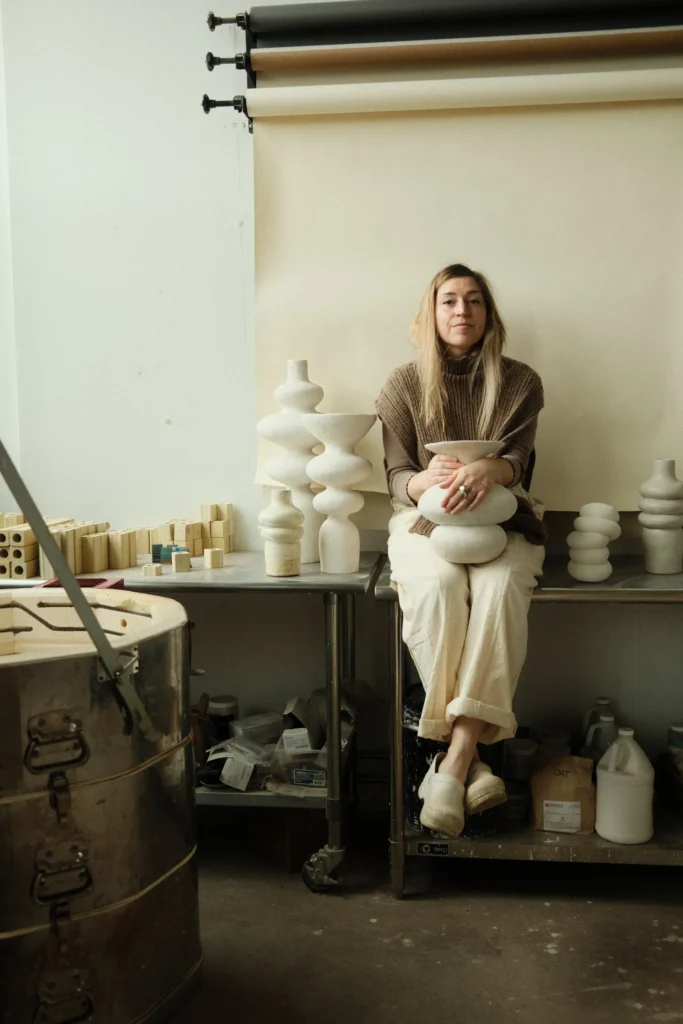 COOL HUNTING: ELISE BIRNBAUM (OATMEAL) OFFERS NATURE-INSPIRED SCULPTURAL VESSELS